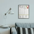 thumbnail image 4 of Stupell Indtries Seasonal Christmas Word Scramble Activity Winter Holiday Framed Wall Art Design by Daphne Polselli, 24" x 30", Black Framed, 4 of 7