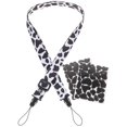 thumbnail image 1 of Instant Camera Strap with Decorative Stickers Adjustable Polyester Black for Photographers, 1 of 2