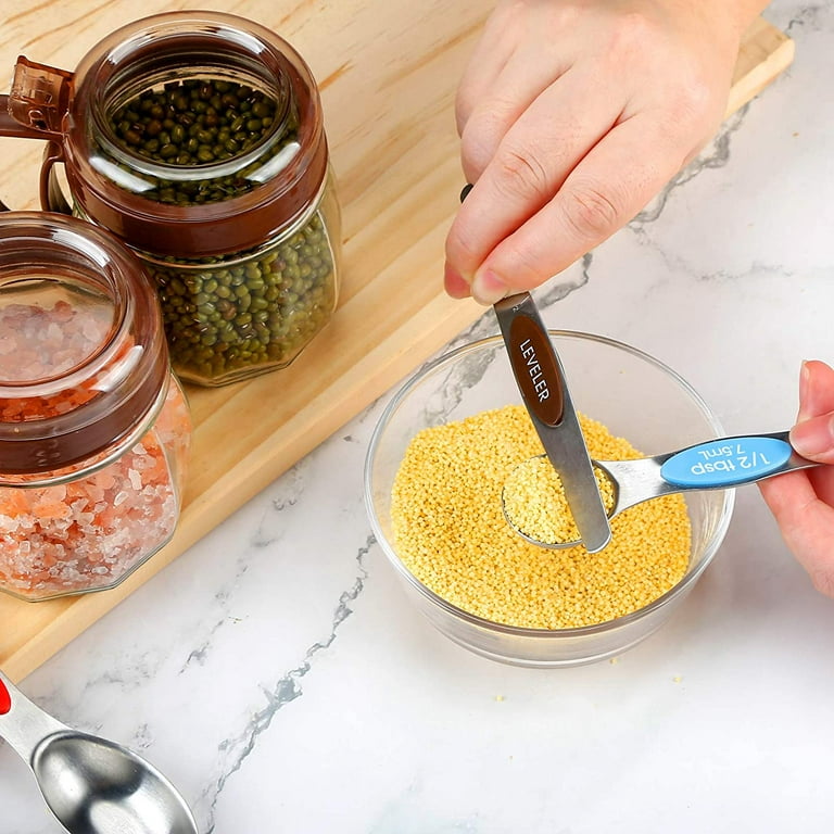 Spice Jar Measuring Spoons  Measuring spoons, Spice jars, Spice