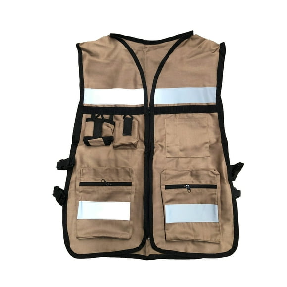 Chaleco Brigadista Unitalla Color Caqui