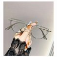 thumbnail image 4 of Cat Eye Reading Glasses for Women Blue Light Blocking Readers PC Frame Magnification 2.0x, grey, 4 of 7