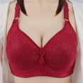 thumbnail image 2 of Birdeem Womans Printing Thin Style Ventilate Sweat Absorption Large Size Bras without Steel Rim, 2 of 3