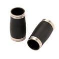 thumbnail image 2 of QualitChoice Bakelite Clarinet B Flat Tube Tuning Clarinet Barrel for Musical Instrument Black 62mm, 2 of 6