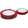 thumbnail image 5 of Feltectors Felt Plate China Dividers Red Protectors Extra Large Thick and Premium Soft-Set Of 48, 5 of 9