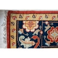 thumbnail image 2 of Hand Knotted Wool Red   Traditional Oriental Mahal Rug, Made in India, 2 of 4