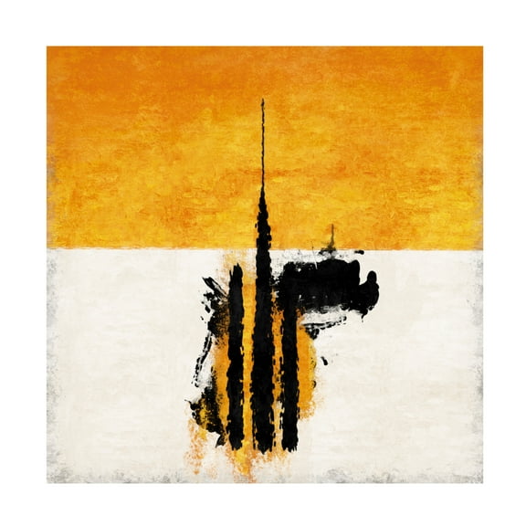 Trademark Fine Art Emel Tunaboylu Sari Canvas Wall Art