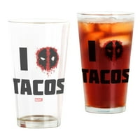 CafePress Deadpool Tacos Pint Glass, Drinking Glass, 16 oz. CafePress