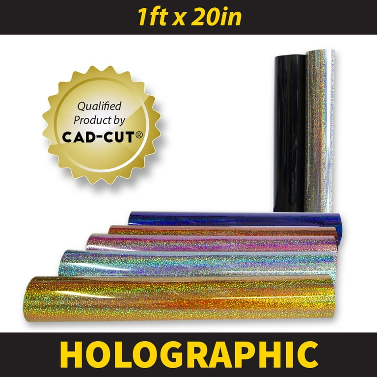 Holographic Htv Roll Hologram Heat Transfer Vinyl for Clothing