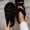 Black, variant on Fluffy Slippers for women Cherry Plush House Slippers Open Toe Cross Band Bedroom Slippers Home Lounge Spa Cozy Indoor Daily Footwear