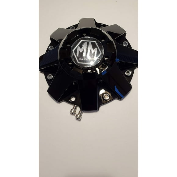 Mayhem Wheels Black Center Cap with 2 mounting Screws Bolt C108040B01 81222090F-1