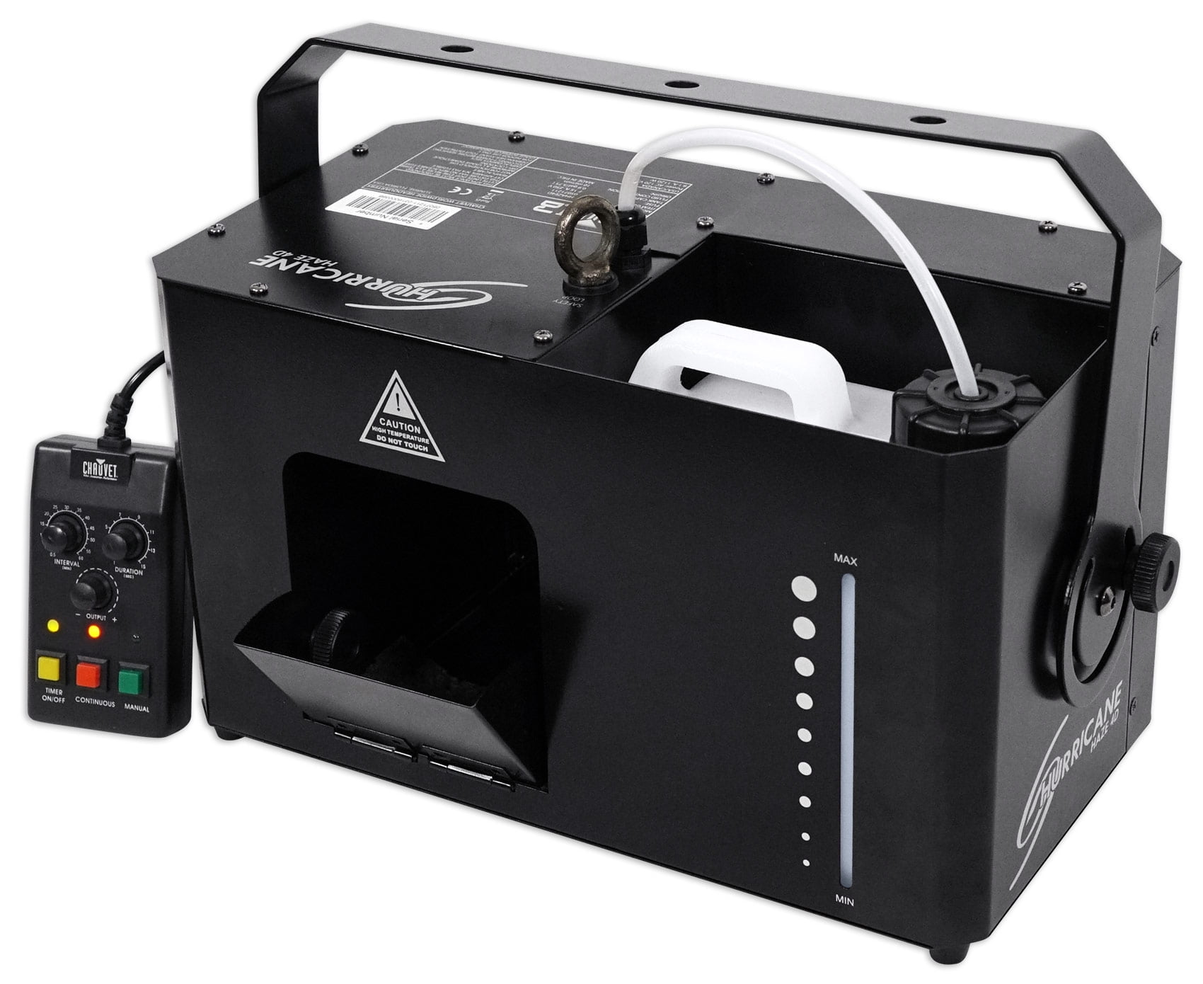 Chauvet Hurricane Haze 4D DMX Water Based Fog Machine with Remote and 192 Channel Controller