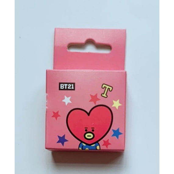 Nuevo Coreano BTS BT21 Serie Lindo Washi Cinta Conjunto De Enmascaramiento Diario Suministros Estacionarios Ventilador Regalo