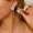 ZJ0105-2Gold, variant on Sunyuer 14K Gold Plated Chain Fringe Dangling Tassel Liner Earrings, Cubic Zirconia Love Heart Dangle Earrings for Women