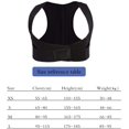 thumbnail image 2 of Clavicle Chest Back Support Brace for Improves Posture Adjustable Upper Back Brace Straightener for Man Women, 2 of 7