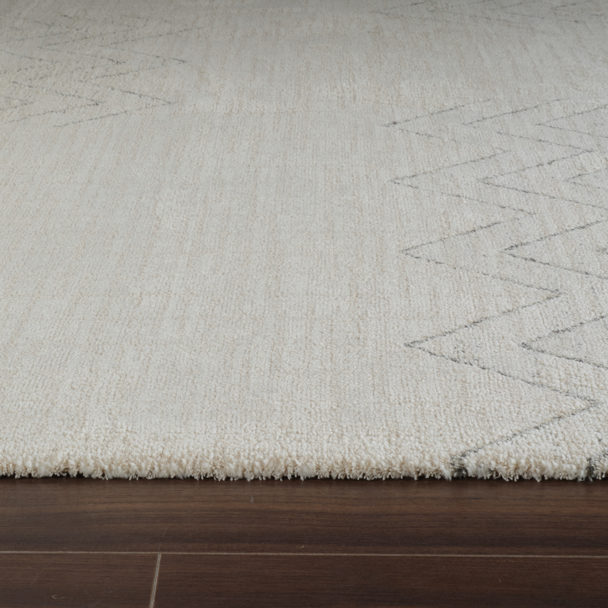 Rug Branch Casa Abstract Indoor Area Rug, Beige Cream, Boho - Living Room, Bedroom, Dining Room, and Kitchen
