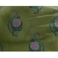 thumbnail image 4 of oneOone Georgette Viscose Fabric Leaves & Floral Block Decor Fabric Printed BTY 42 Inch Wide, 4 of 4