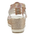 thumbnail image 3 of Justice Girls Glitter Jelly Wedge Sandals, Sizes 13-5, 3 of 5