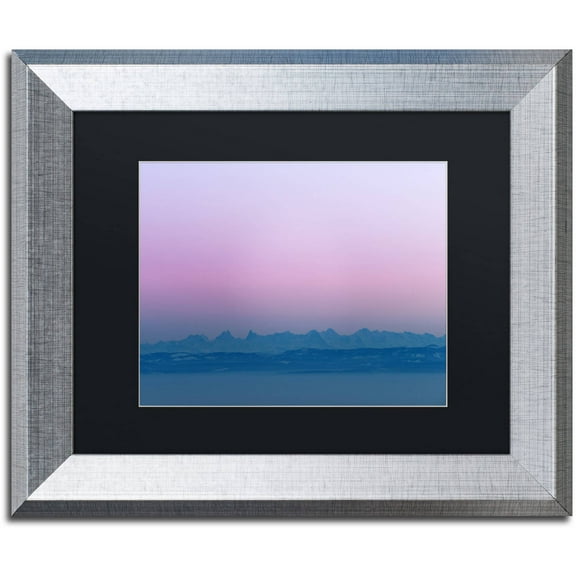 Trademark Fine Art "In Phase" Canvas Art by Philippe Sainte-Laudy, Black Matte, Silver Frame