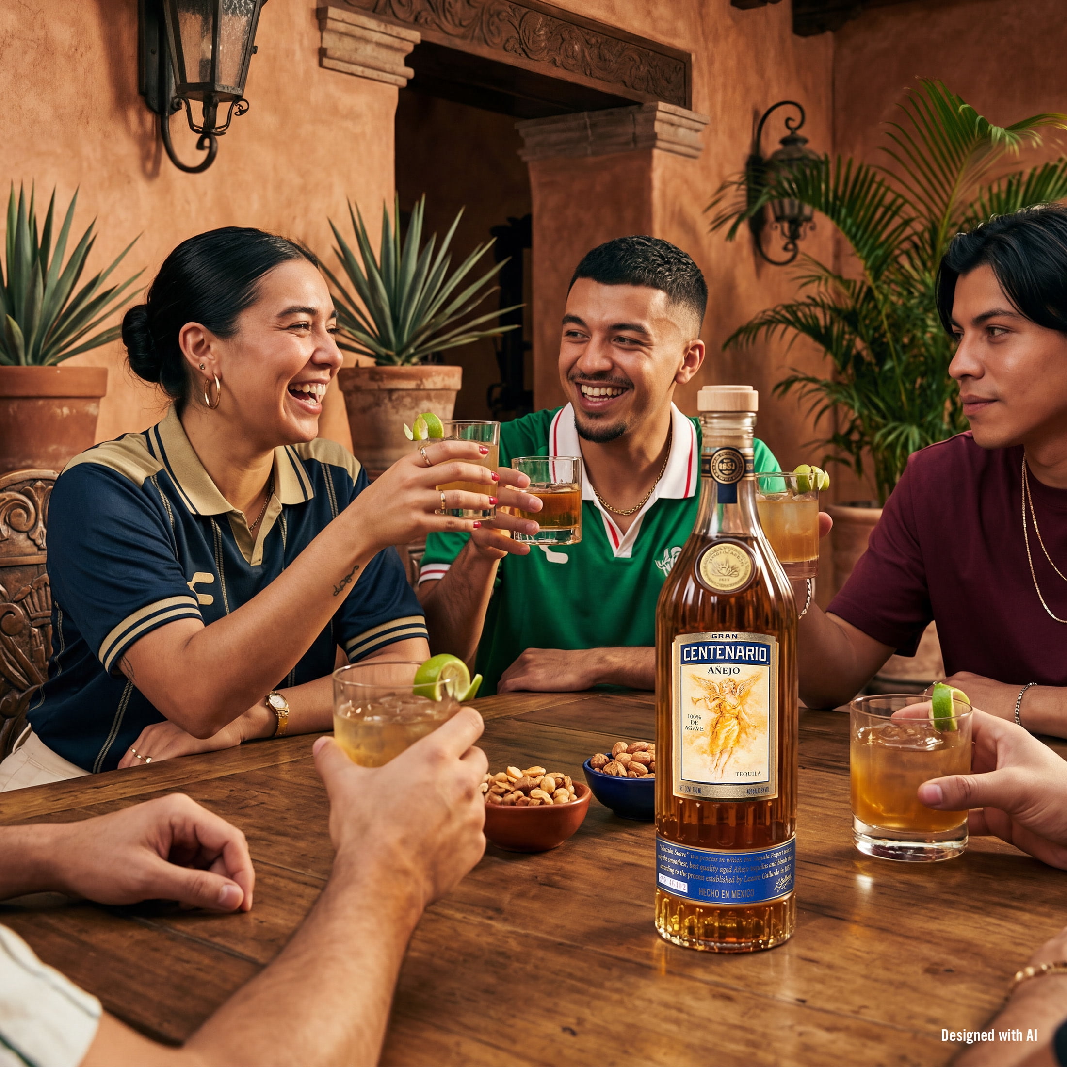 Gran Centenario Añejo Tequila, 750 ml Glass Bottle, 40% ABV