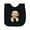 AB-Black, variant on Inktastic Pocket Goldendoodle Newborn Bib