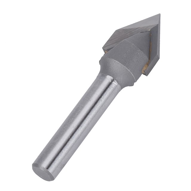 Broca para enrutador YLSHRF aleación YG6 tipo V 15,9 mm 12,7 mm 6 mm