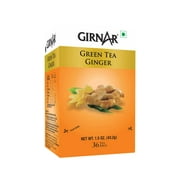 Girnar Green Tea With Ginger, (36 Tea bags)