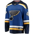 thumbnail image 2 of Men's Fanatics Branded Torey Krug Blue St. Louis Blues Home Premier Breakaway Player Jersey, 2 of 3