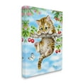 thumbnail image 4 of Stupell Industries Kitten Chasing Butterfly Animals & Insects Painting Gallery Wrapped Canvas Art Print Wall Art, 36 x 48, 4 of 8