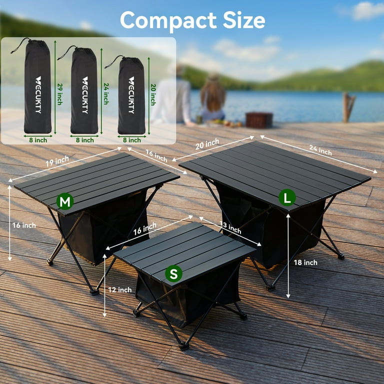 Livingandhome Black Portable Outdoor BBQ Camping Table Kitchen Stand Unit  Storage 1175 x 540 x 1140 mm
