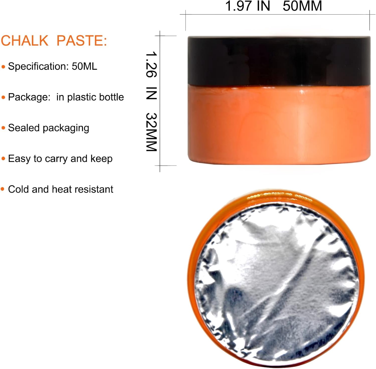 6 Jars Chalk Paste Paint Set, Silk Screen Stensils Ink, Self Adhesive Mesh Screen Stencil Ink, Art Craft Paint Chalkboard Ink Paste for DIY Home Decor.