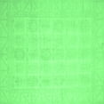thumbnail image 1 of Ahgly Company Indoor Square Oriental Emerald Green Traditional Area Rugs, 3' Square, 1 of 4