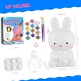thumbnail image 6 of BESTSKY Paint Your Own Bunny Lamp Kit,Art Supplies Arts & Crafts Kit,Painting Kit for Kids 6-12,Arts and Crafts for Kids Ages 8-12,Toys Girls Boy Birthday Gift, 6 of 7