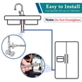 thumbnail image 2 of Tubería de agua trenzada Ondion para refrigerador de 3 m Pex con 1/4 unidades, 2 of 7