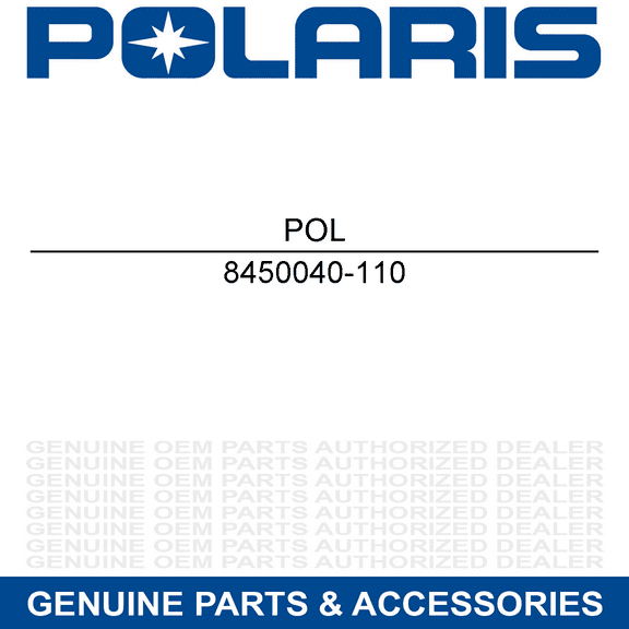 Polaris 8450040-110 FUEL LINE 1 4"SAE #30R7 110CM RZR 570