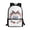 America 250th Floral Eagle, variant on Polyester School Backpack Travel Daypack with US Flag Jet Design - Spacious for Student Daily Use and Travel Trips