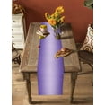 thumbnail image 5 of Ldtrchee Purple Ombre Table Runner 108 Inches, Modern Gradient Abstract Art Bed Runner Dresser Scarves Tabletop for Indoor Outdoor Parties/Ceremony/Banquet, 13"x 108", 5 of 8