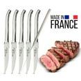 thumbnail image 7 of Classic Cuisine Laguiole Stainless Steel Serrated Steak Knives Set of 6, 7 of 7