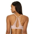 thumbnail image 3 of Maidenform Comfort Devotion Full Coverage Lace Trim Bra 9404 Color: Almond Geo Size: 36 D, 3 of 4