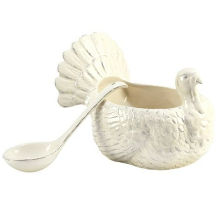 The Holiday Aisle Layla 3 D Turkey 2 Piece Gravy Boat Set Com The Holiday Aisle Layla 3 D Turkey 2 Piece Gravy Boat Set