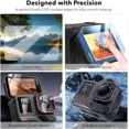 thumbnail image 5 of Accessories for Insta 360 Ace Pro 2, PU Portable Mini Carrying Bag Case, Lens Screen Protectors (6 Pack) Compatible with Insta360 Ace Pro 2, Rubber Lens Cap Cover for Insta 360 Action Camera, 5 of 7