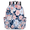 Blue, variant on Paris Eiffel Tower Backpack for Adults, Breathable Adjustable Strap Casual Daypack, Lightweight Pink Roses Work Laptop Backpack