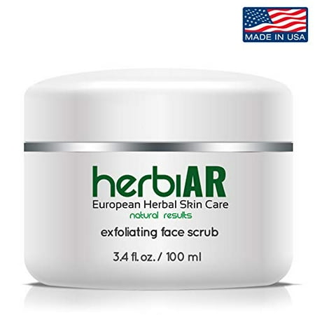 exfoliating dull exfoliator exfoliators blackhead minimizer scars blemishes acne herbiar