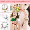 thumbnail image 5 of 200 Pack of Large Hole Glass Beads for Jewelry Making,European Beads Bulk Mixed Color Spacer Beads for DIY Craft, 5 of 5