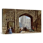 Global Gallery  Canterbury Cathedral Art Print - Louise Rayner