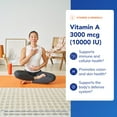 thumbnail image 4 of Pure Encapsulations Vitamin A - 3,000 mcg - From Cod Liver Oil - Immune & Vision Support* - Vitamin A Palmitate Supplement - Non-GMO - 120 Softgel Capsules, 4 of 9