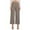 *Gray, variant on ClodeEU Womens Wide Leg Cropped Pants,High Waist Button Work Trousers,Business Casual Outfits Khaki,Womens Plus XS