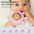 thumbnail image 4 of Teether Toy Momcozy, silicona apta para uso alimentario, de 0 a 12 meses, 4 of 7