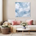thumbnail image 5 of Wall Art Painting on Canvas, Cloud Gradient Natural Landscape Scenery Canvas Art Home Prints Wall Art Framed Modern Artwork for Living Room Bedroom Wall Decor 16x16in, 5 of 9