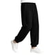 thumbnail image 5 of Niños pantalones niñas Color sólido suelto de ajuste casual deportivo cónico con bolsillos laterales cintura Niños niñas vestido pantalones, 5 of 8