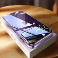 thumbnail image 1 of Luxury Plating Clear Silicone shockproof Glass Lens Phone Case For iPhone 15 14 13 12 11 Pro Max XR X Camera Protector Soft Cove Clear For iPhone 12 Pro, 1 of 6